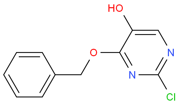 4-BENZYLOXY-2-CHLORO-PYRIMIDIN-5-OL