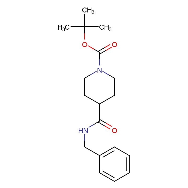 N-苄基1-BOC-哌啶-4-甲酰胺 CAS号:188527-08-4科研及生产专用 高校及研究所支持货到付款