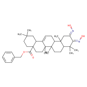 2,3-Bis(hydroxyimino)olean-12-en-28-oic acid phenylmethyl ester