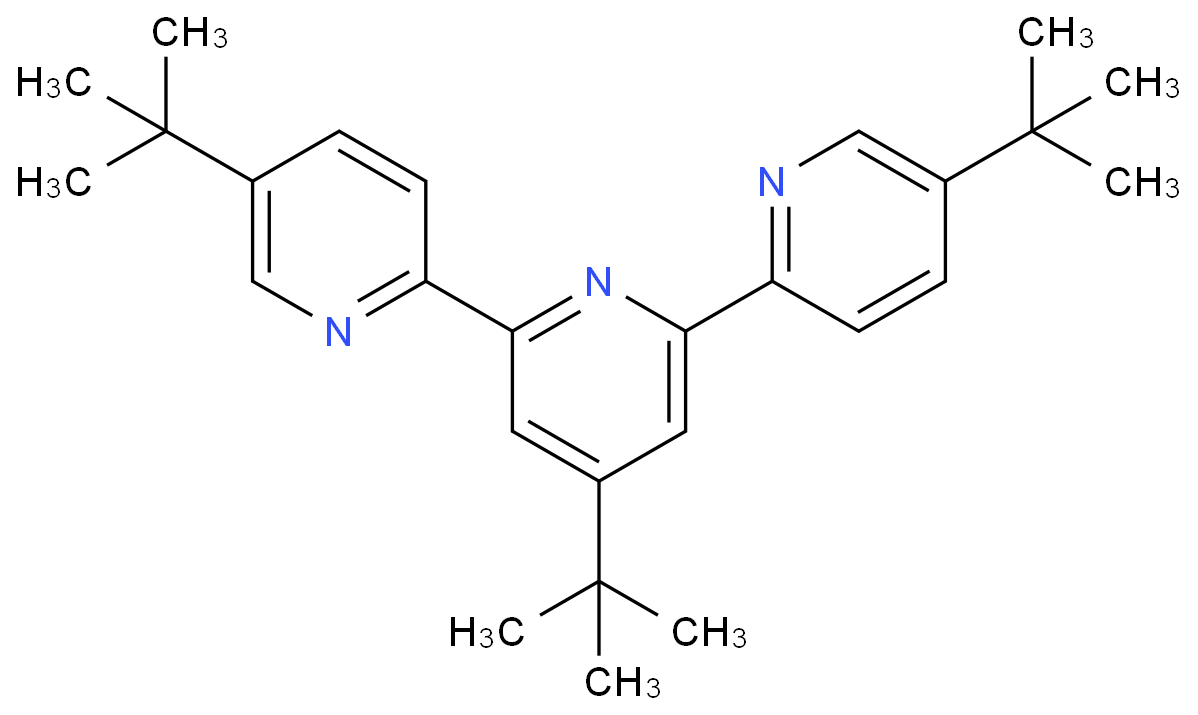4',5,5''-三(1,1-二甲基乙基)-2,2':6',2''-特吡啶 CAS号:1020414-37-2 优势供应 高校研究所先发后付