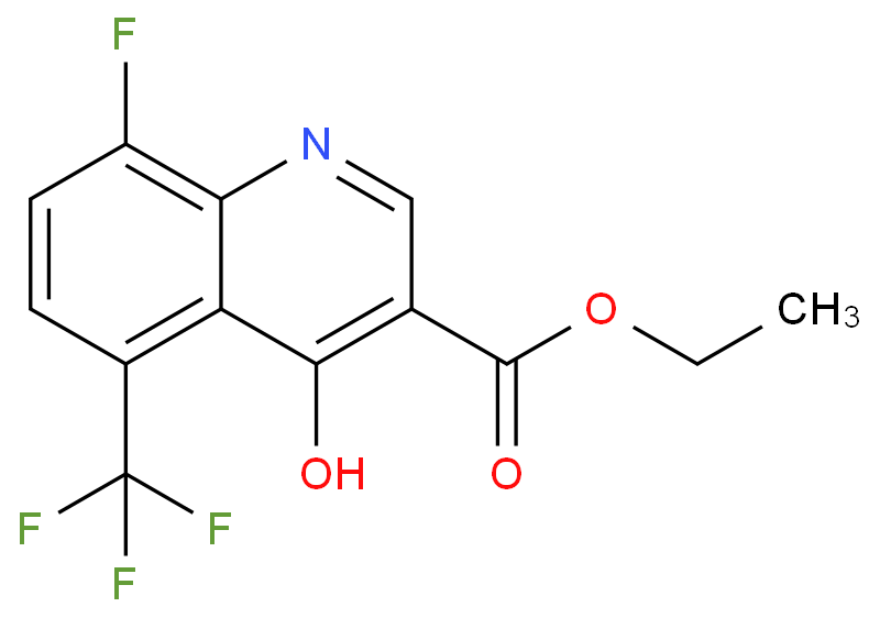 Ethyl 8-fluoro-4-hydroxy-5-(trifluoromethyl)quinoline-3-carboxylate