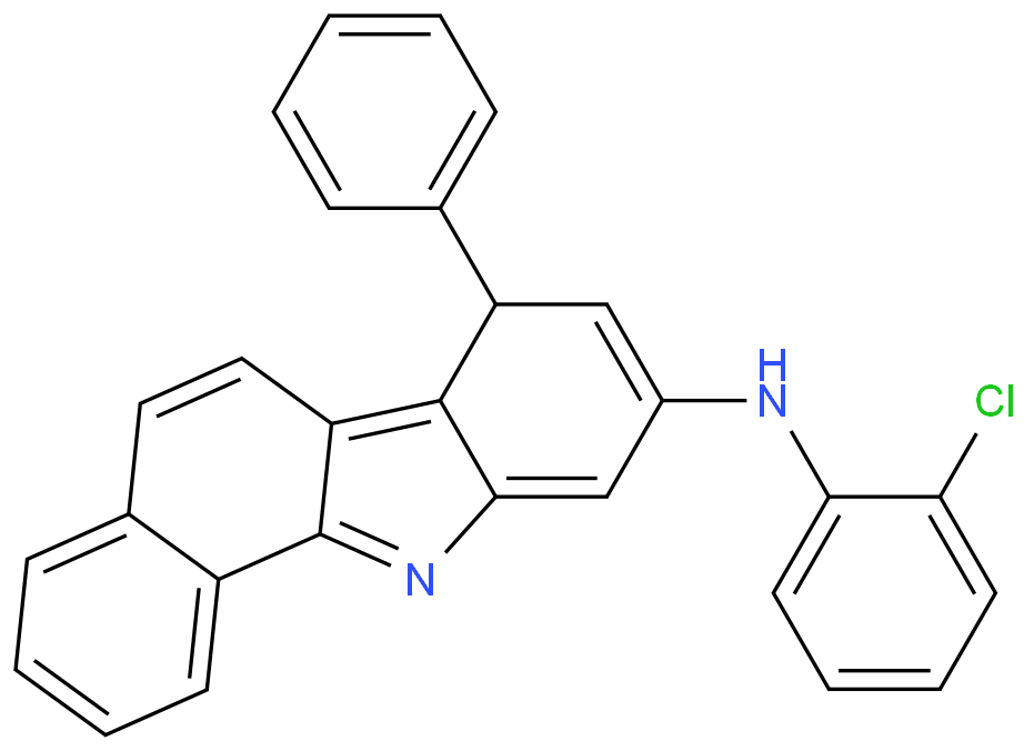 N- (2-chlorophenyl) -7-phenyl-7H-benzocarbazole-9-amine