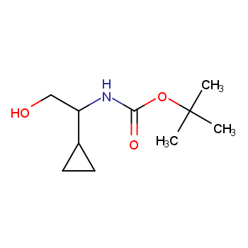 N-[(1R)-1-环丙基-2-羟乙基]氨基甲酸叔丁酯，CAS号：1001414-89-6 高校及研究所，先发后付！！！
