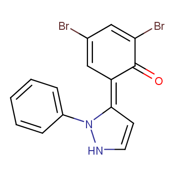 5-(3,5-DIBROMO-2-HYDROXYPHENYL)-1-PHENYLPYRAZOLE