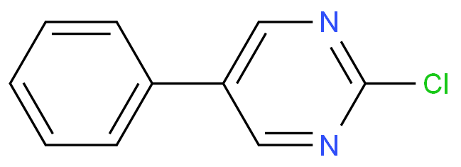 2-氯-5-苯基嘧啶化学结构式