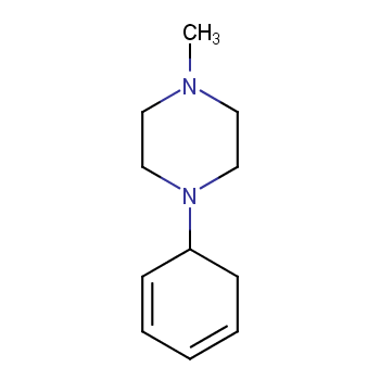 Piperazine, 1-(2,4-cyclohexadien-1-yl)-4-methyl- (9CI)