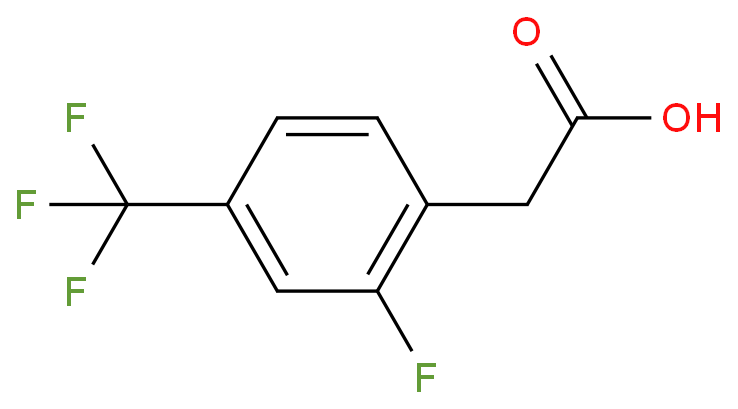 2-FLUORO-4-(TRIFLUOROMETHYL)PHENYLACETIC ACID