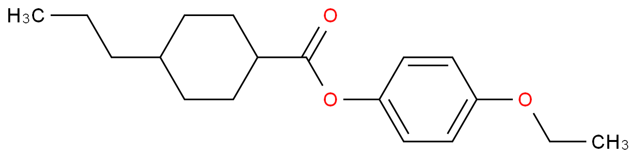 4-Ethoxyphenyl trans-4-propylcyclohexanecarboxylate  
