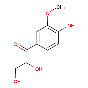 C-藜芦酰乙二醇化学结构式