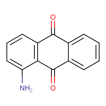 1-氨基蒽醌化学结构式