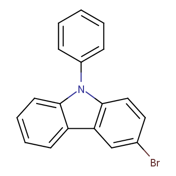 3-溴-N-苯基咔唑价格, 3-Bromo-N-phenylcarbazole对照品, CAS号:1153-85-1