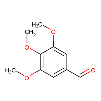 3,4,5-Trimethoxybenzaldehyde structure