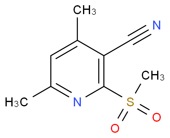 4,6-二甲基-2-(甲基磺酰基)烟腈/371132-32-0