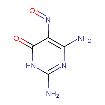 2,4-二氨基-6-羥基-5-亞硝基嘧啶