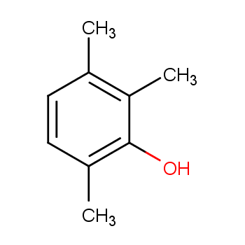 2,3,6-三甲基苯酚化学结构式
