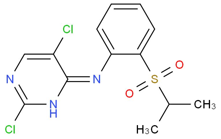 2,5-二氯-N-[2-[(1-甲基乙基)磺酰]苯基]化学结构式