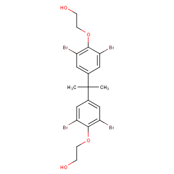 Ethanol,2,2'-[(1-methylethylidene)bis[(2,6-dibromo-4,1-phenylene)oxy]]bis-  