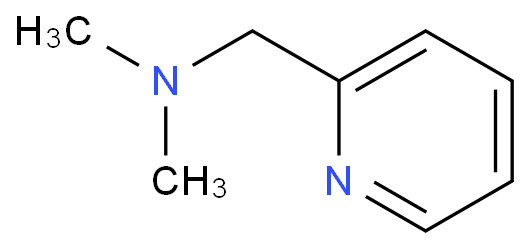 2-[(二甲氨基)甲基]吡啶; N,N-二甲基-2-吡啶甲胺; N,N-二甲基-2-甲胺基吡啶