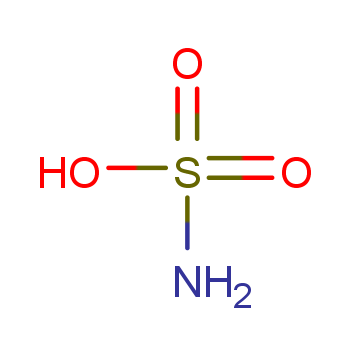 氨基磺酸化学结构式