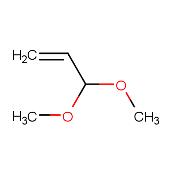丙烯醛二甲缩醛化学结构式