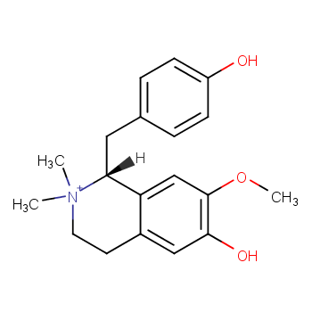 莲心季铵碱化学结构式