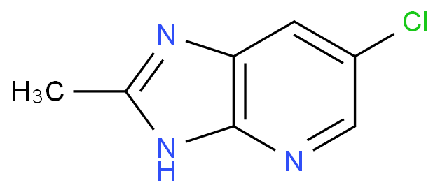 1H-IMIDAZO[4,5-B]PYRIDINE, 6-CHLORO-2-METHYL-