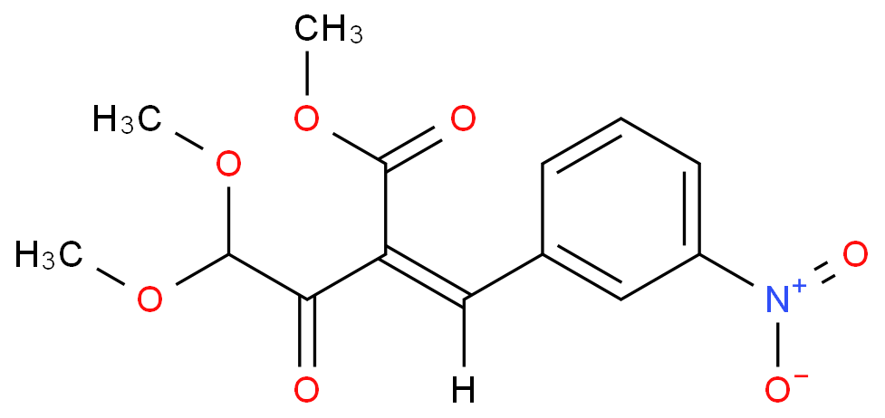 METHYL-4,4-DIMETHOXY-2-(3-NITROBENZYLIDENE)-ACETOACETATE