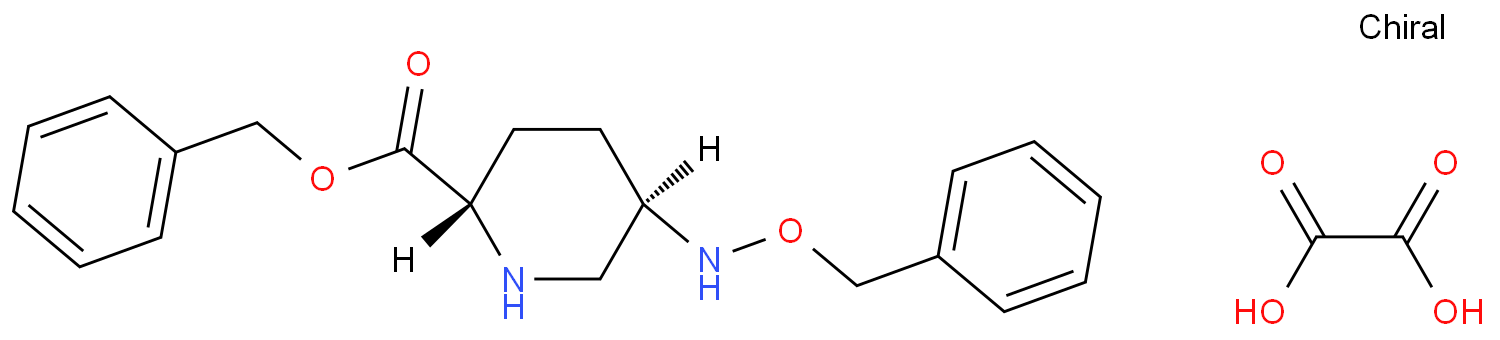 (2S,5R)-5-[(苄基氧基)氨基]哌啶-2-甲酸苄酯乙二酸盐/1171080-45-7