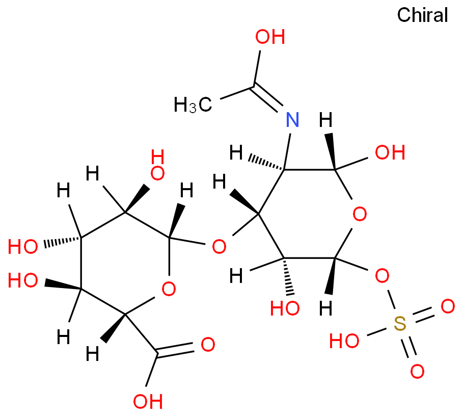 Chondroitin sulfate structure