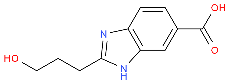 2-(3-HYDROXY-PROPYL)-1H-BENZOIMIDAZOLE-5-CARBOXYLIC ACID