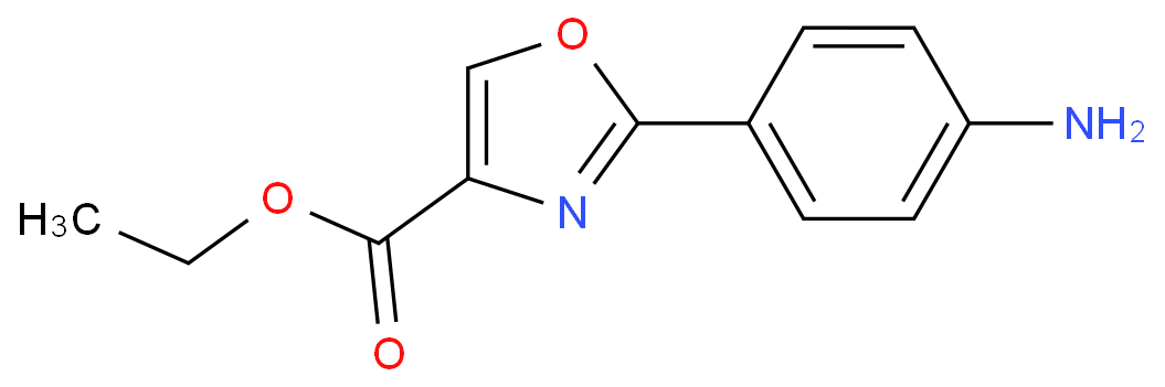 ETHYL 2-(4'-AMINOPHENYL)-1,3-OXAZOLE-4-CARBOXYLATE