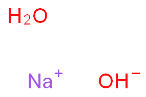 一水合氢氧化钠化学结构式