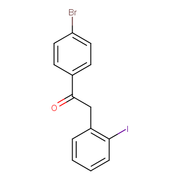 1-(4-溴苯基)-2-(2-碘苯基)乙烷-1-酮