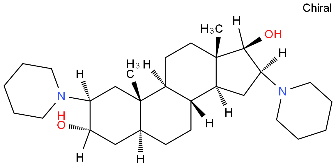 2,16-双(哌啶-1-基)雄甾-3,17-二醇