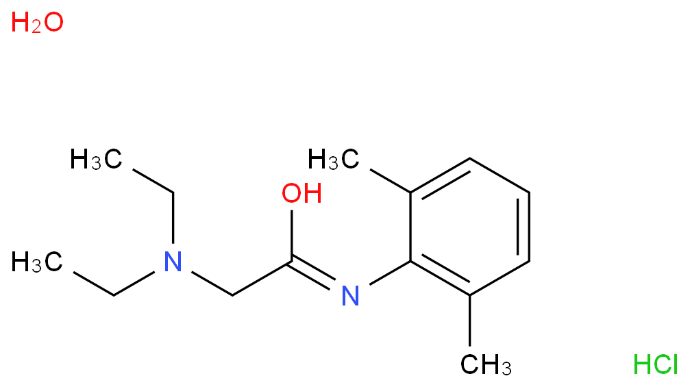 lidocaine hydrochloride monohydrate