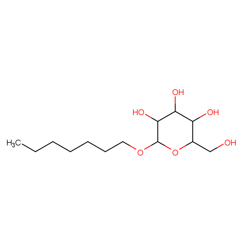 庚烷基-β-D-吡喃葡萄糖苷 CAS号:78617-12-6科研及生产专用 高校及研究所支持货到付款