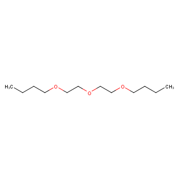 二乙二醇二丁醚化学结构式
