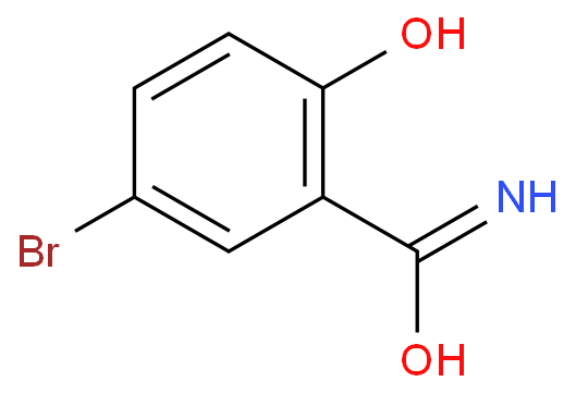 5-溴水杨酰胺化学结构式