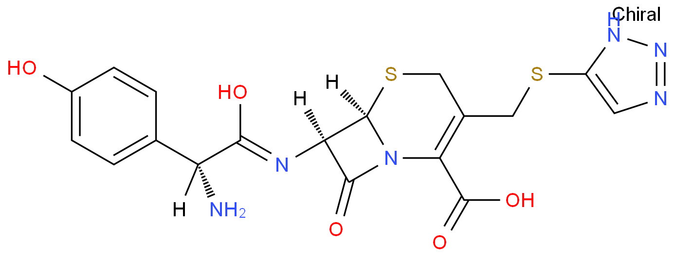 头孢硫脒化学结构式