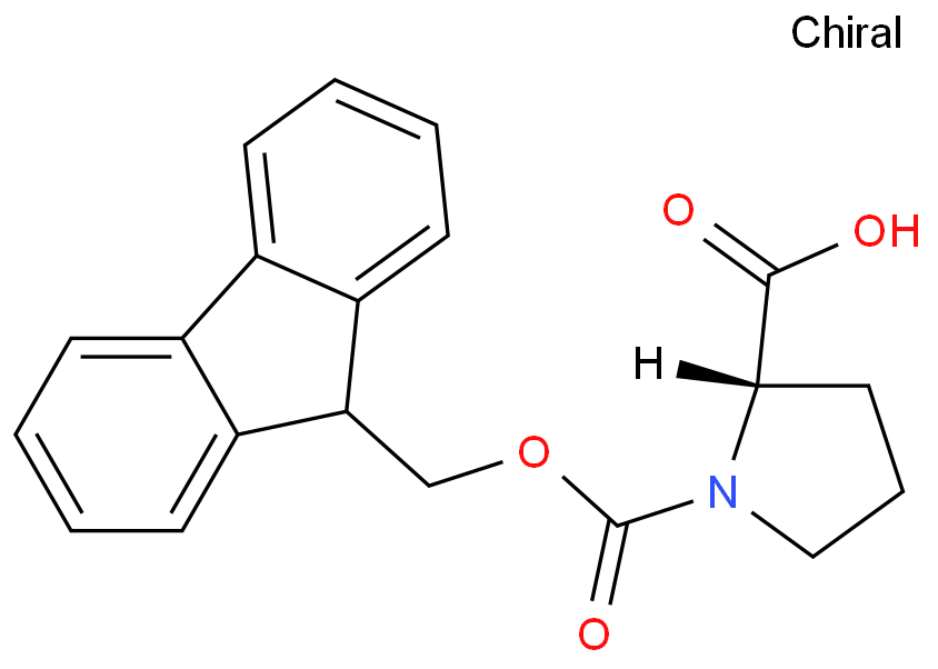 FMOC-L-Proline structure