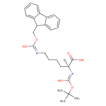 (2S)-6-(9H-fluoren-9-ylmethoxycarbonylamino)-2-[(2-methylpropan-2-yl)oxycarbonylamino]hexanoic acid