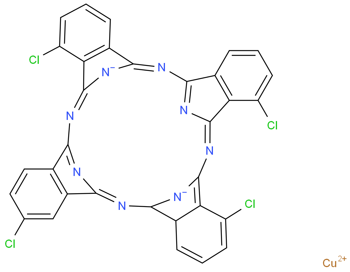 Copper, [29H,31H-phthalocyaninato(2-)-N29,N30,N31,N32]-, chlorinated