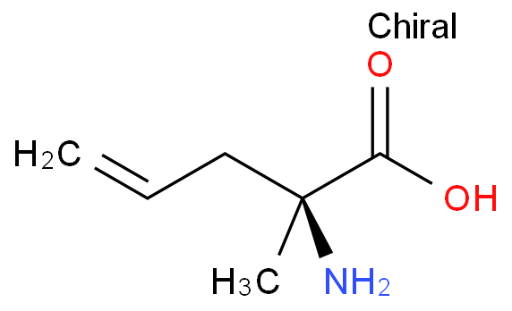 96886-55-4 (S)-(-)-α-烯丙基丙氨酸 结构式图片