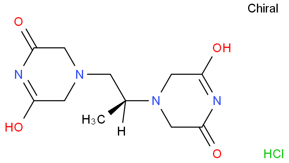 (S)-4,4'-(Propane-1,2-diyl)bis(piperazine-2,6-dione) hydrochloride