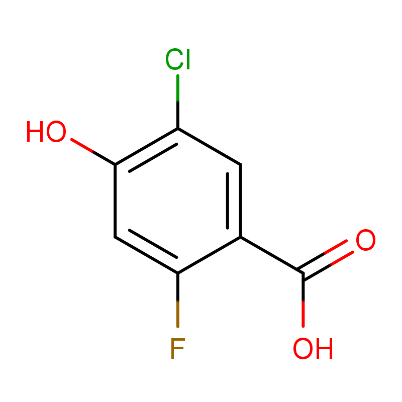 5-氯-2-氟-4-羟基苯甲酸 CAS号:593280-19-4科研及生产专用 高校及研究所支持货到付款
