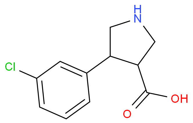 [Perfemiker](3R,4S)-4-(3-氯苯基)吡咯烷-3-羧酸,≥95%