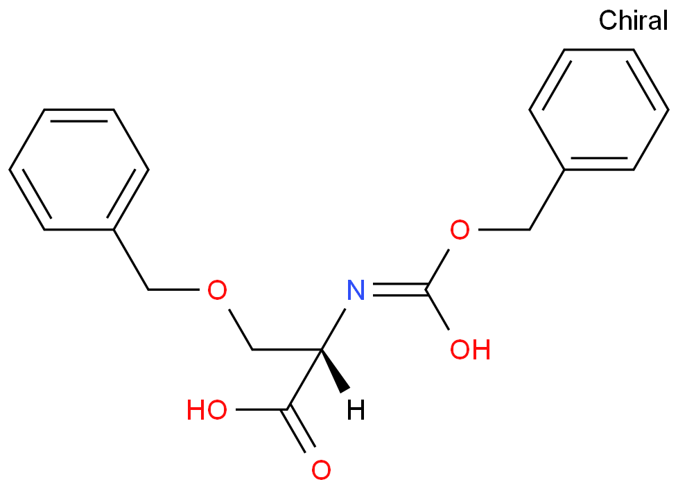 Z-SER(BZL)-OH structure
