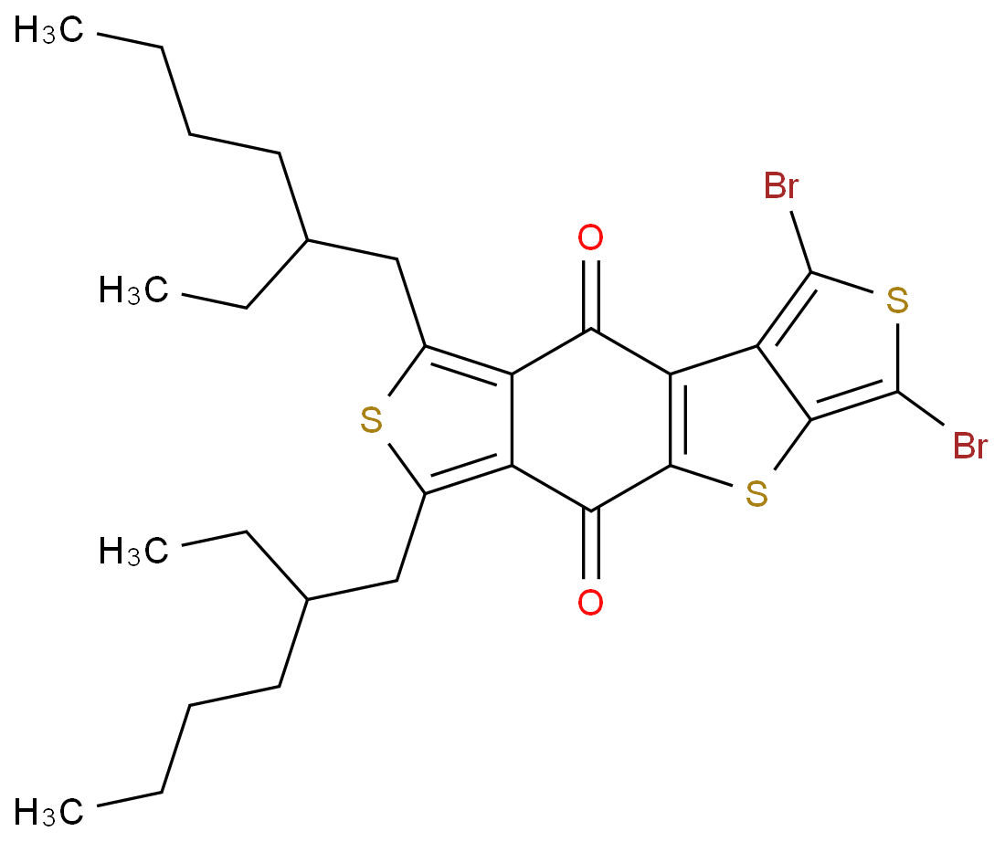 1,3-dibromo-6,8-bis(2-ethylhexyl)-dithieno[3,4-b:3',4'-f][1]benzothiophene-5,9-dione