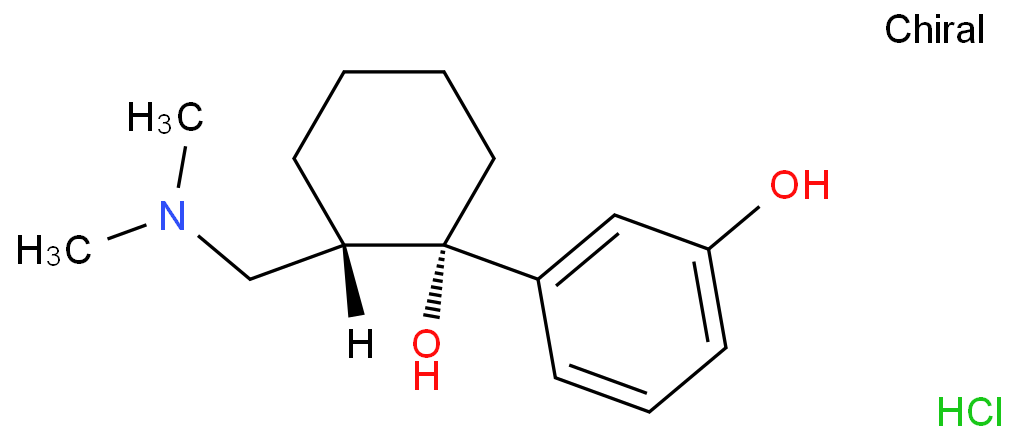 Phenol,3-[(1S,2S)-2-[(dimethylamino)methyl]-1-hydroxycyclohexyl]-, hydrochloride (1:1)  