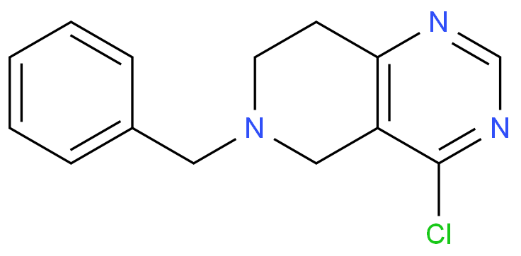 6-BENZYL-4-CHLORO-5,6,7,8-TETRAHYDROPYRIDO[4,3-D]PYRIMIDINE  